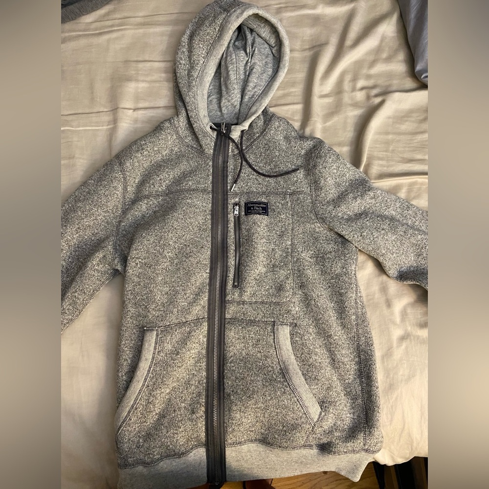 Abercrombie & Fitch Zip Up Hoodie, M